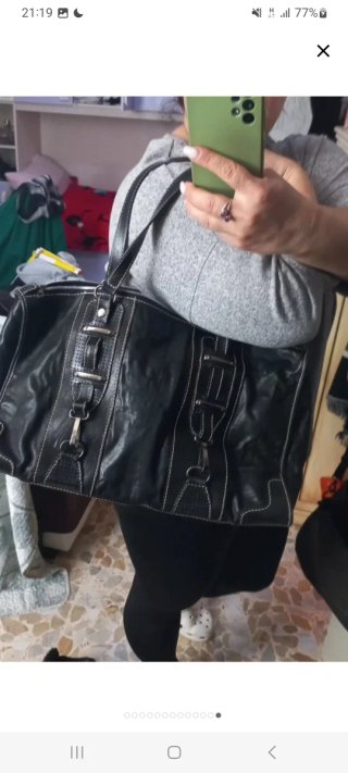 Borsa Balenciaga Paris Pelle Nera