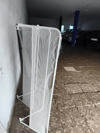 Barandilla protectora abatible para niñ