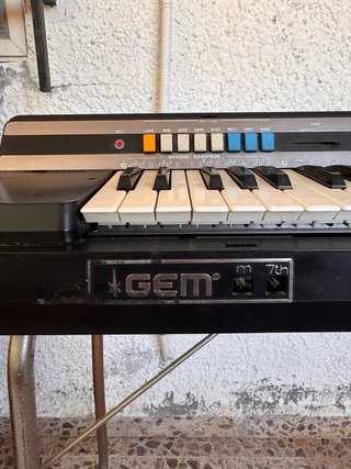 Órgano GEM Sprinter 49 Teclado