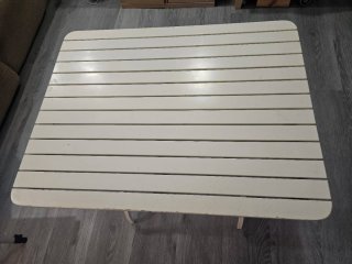 Mesa Ikea plegable 60x80 blanca Marcas de uso pero