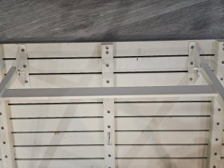Mesa Ikea plegable 60x80 blanca Marcas de uso pero