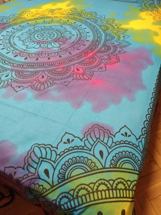 ÚLTIMA ‼️ TELA TAPIZ MULTICOLOR 1 STOCK
