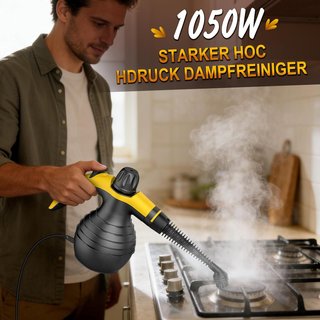 Limpiador Vapor Portátil 1050W