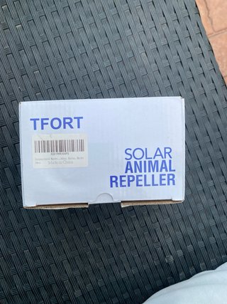 Repelente Animal solar TFORT