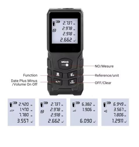 ◆NUEVO◆ Medidor Laser de 70m