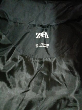 Chaqueta Zara negra Talla 11/12