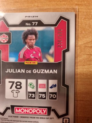 Panini Monopoly Paralela Numerada