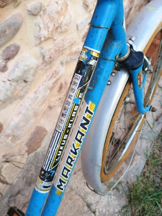 Bicicleta Markenrad Vintage Azul