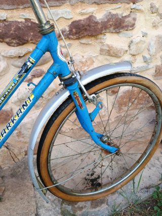 Bicicleta Markenrad Vintage Azul