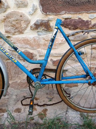 Bicicleta Markenrad Vintage Azul