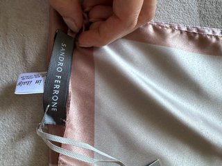 Foulard SANDRO FERRONE Beige/Rosa