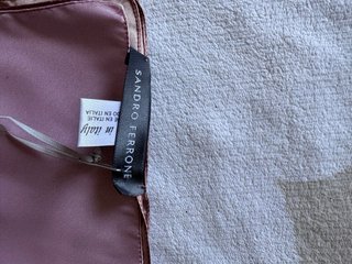 Foulard SANDRO FERRONE Beige/Rosa