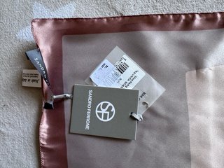 Foulard SANDRO FERRONE Beige/Rosa