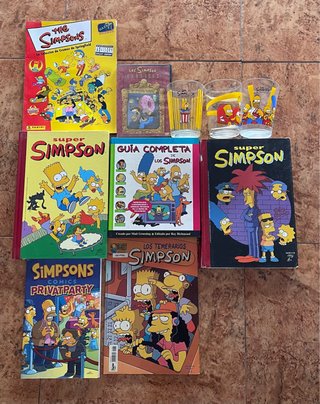 Lote de la familia más famosa: Los Simpson