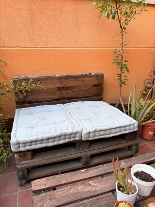 Cuscini per pallet 80x60 cm