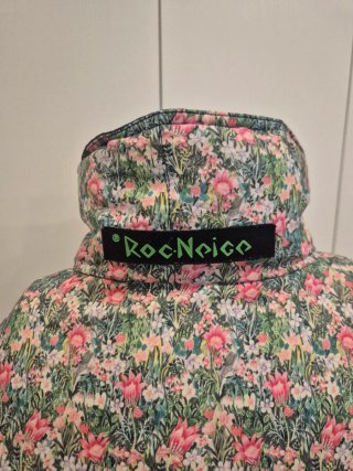 Roc Neige plumífero vintage floral talla 4