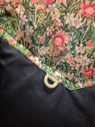 Roc Neige plumífero vintage floral talla 4