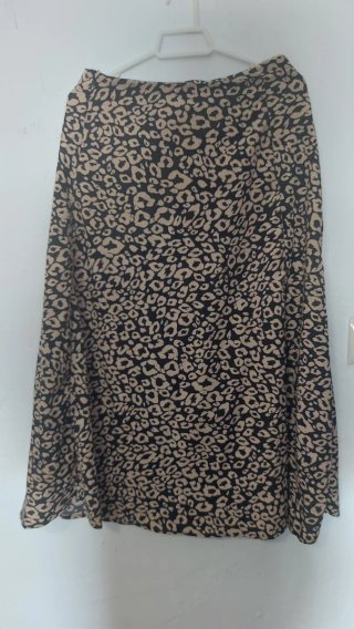 Falda estampado animal print