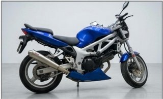 Suzuki SV650 2002 Naked Azul/Plata