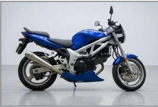Suzuki SV650 2002 Naked Azul/Plata
