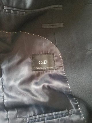 Traje de hombre negro