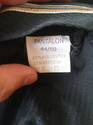 Traje de hombre negro