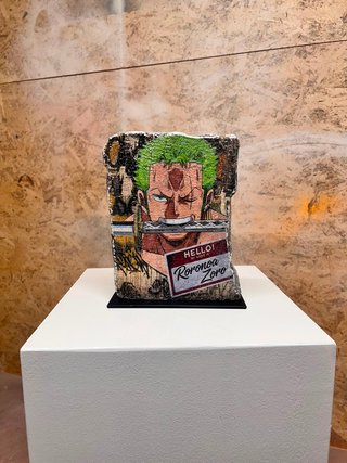 Scultura Pop Art One Piece Zoro