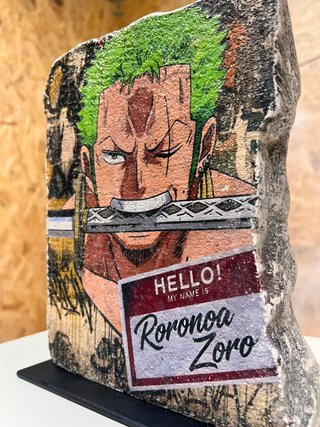 Scultura Pop Art One Piece Zoro