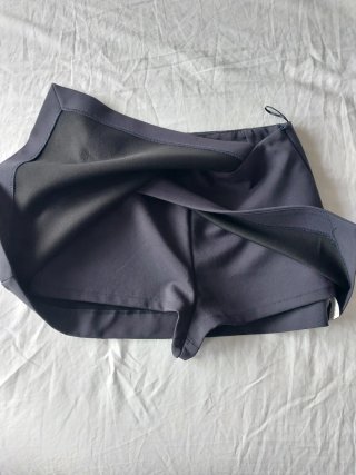 Falda pantalón Zara azul