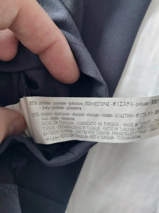 Falda pantalón Zara azul