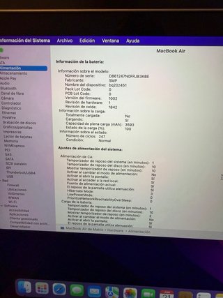 MacBook Air i5 8GB RAM 250GB SSD (A1932)