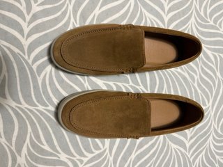 Mocasines de piel de serraje para hombre
