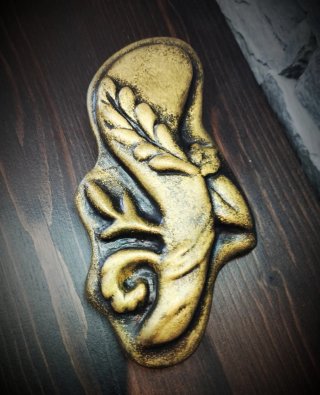 Asso di Bastoni Scultoreo Decorazione Murale