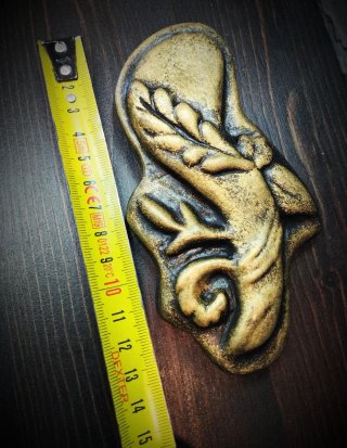 Asso di Bastoni Scultoreo Decorazione Murale