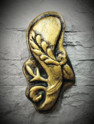 Asso di Bastoni Scultoreo Decorazione Murale