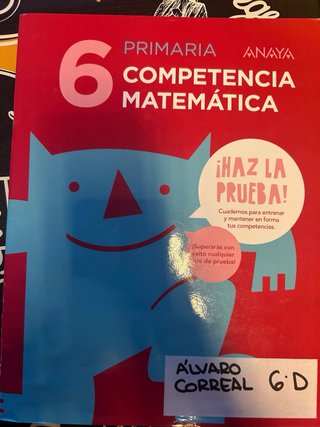 Libros de texto 6 de primaria GREDOS SAN DIEGO.