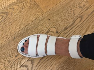 Sandalias Dr. Martens Piel Blanca