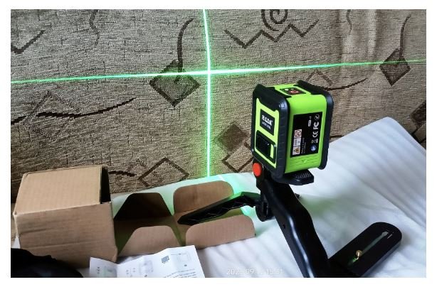 ◆NUEVO◆ Nivel láser de línea cruzada verde