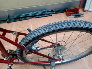Bicicleta 26 Roja