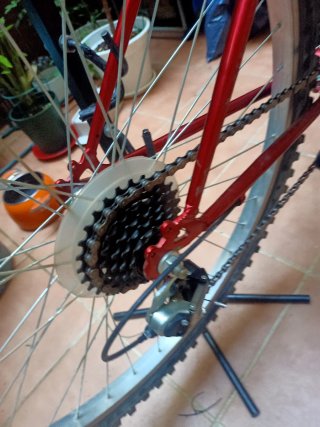 Bicicleta 26 Roja