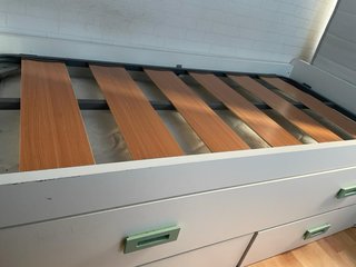 Cama nido con escritorio y cajones