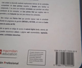 Libros grado superior administración y finanzas