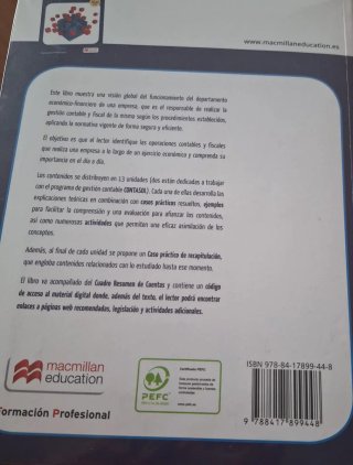 Libros grado superior administración y finanzas