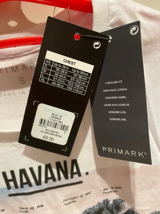 Camiseta sin mangas Primark Havana