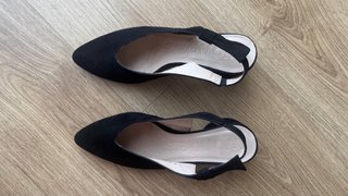 Zapatos Wonders Talla 38 Negros