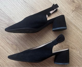 Zapatos Wonders Talla 38 Negros