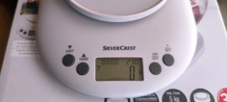 Báscula Cocina Silver Crest 2 Piezas