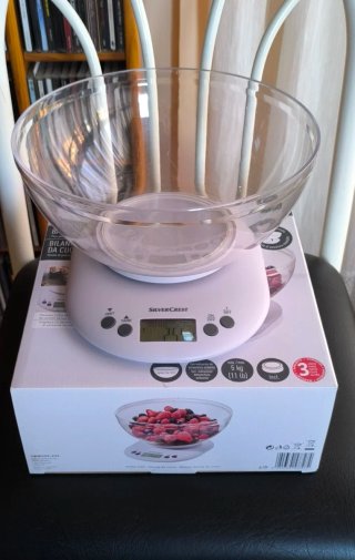 Báscula Cocina Silver Crest 2 Piezas