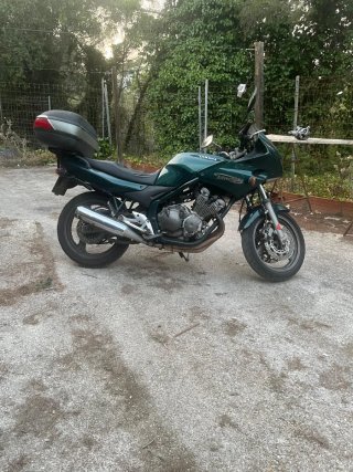YAMAHA XJ600S DIVERSION Verde