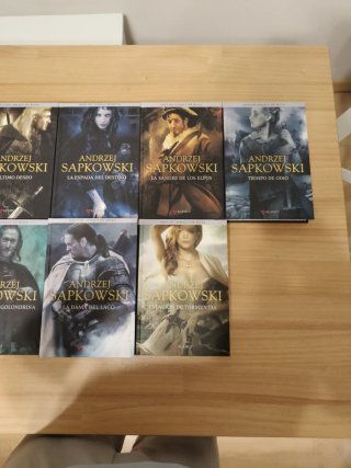 Saga completa libros The Witcher Geralt de Rivia